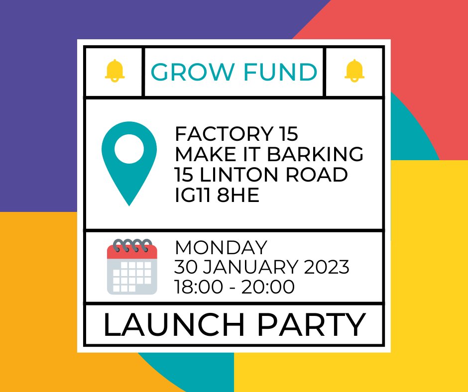 Would you like to GROW your business and make a social impact in Barking &amp; Dagenham? 

The GROW Fund's Accelerator Programme is definitely for you!

The free 7-month programme will be tailored to suit the local people selected to participate. 

Register: 
eventbrite.com/e/grow-fund-la…