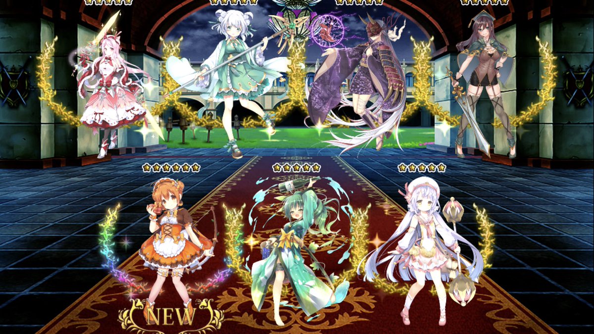 k_kakao210's tweet photo. ありがとうステップアップガチャ、無料なことに感謝 #花騎士8周年 https://t.co/S5wtk63m1n