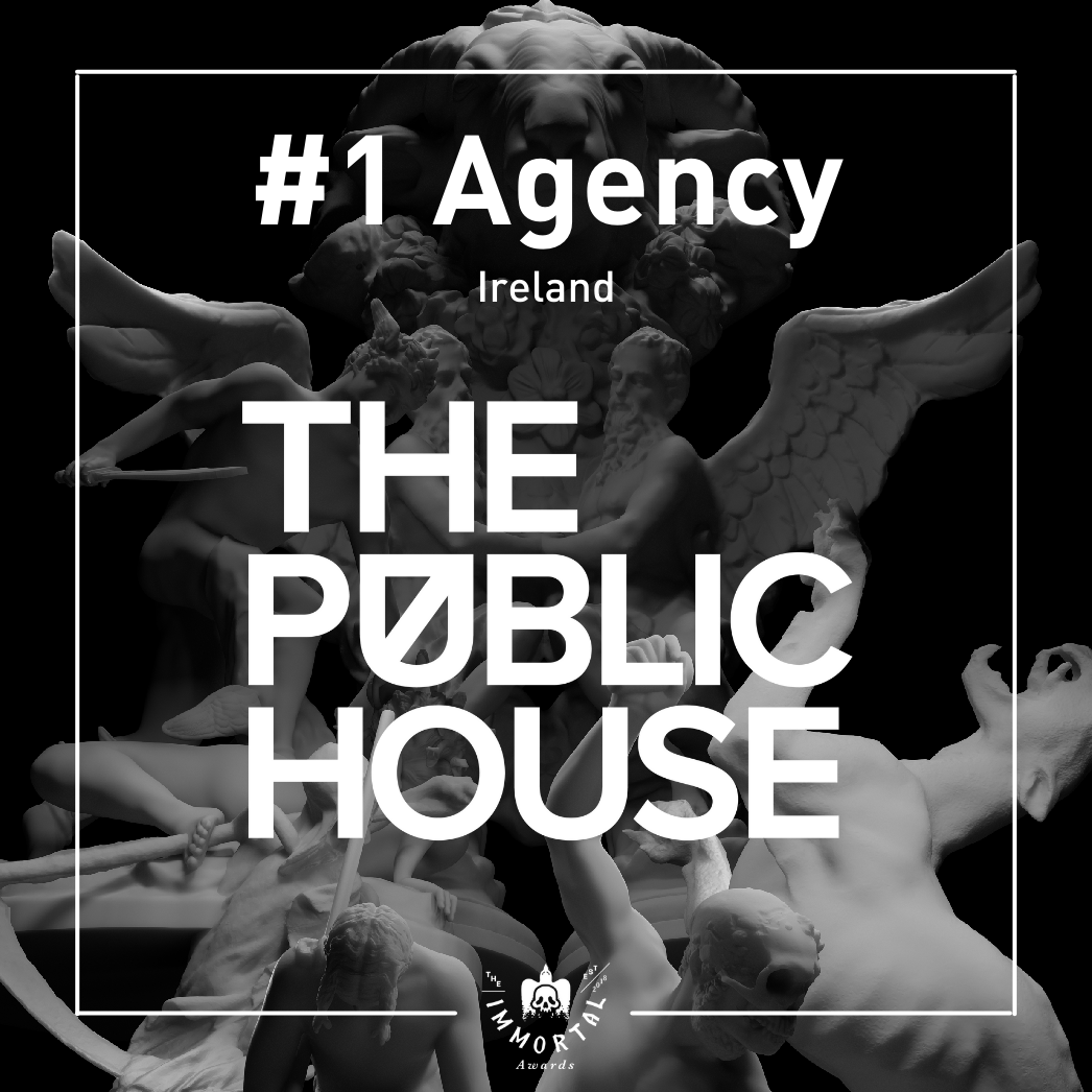 thepubindublin's tweet photo. Just found out we were recently ranked Ireland’s #1 Agency in the Immortal Awards by @LBBOnline. If it’s anything like the Oscars, the UK will soon claim we’re an English agency. https://t.co/W6joDyg5Zt