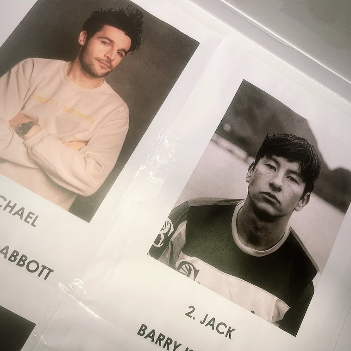 FilmUpdates's tweet photo. Barry Keoghan teases an upcoming new project with Christopher Abbott. https://t.co/TOfta5NBIX