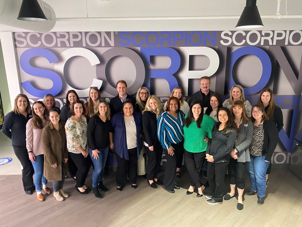 This week, some of our marketing team gathered with <a href="/Scorpiondotco/">Scorpion</a> for strategic planning. All those creative minds together in once place 🤯