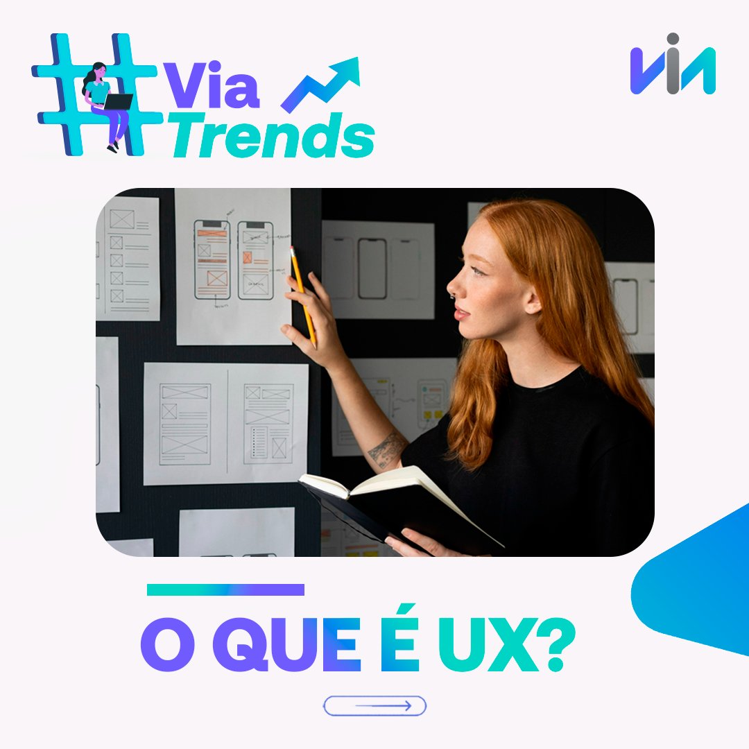 grupocasasbahia's tweet photo. Você já deve ter lido essas duas letras juntas em algum lugar: UX. Mas sabe o que significa? A sigla é uma abreviação de User Experience, ou seja, experiência de usuário em um bom português. Segue o fio que a gente te explica! #ViaTrends https://t.co/JP1KQu2qQL