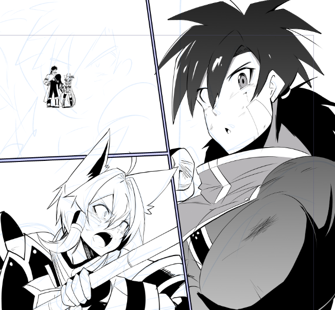 skeb休憩!息抜きにリサキリキ漫画描くぞ 