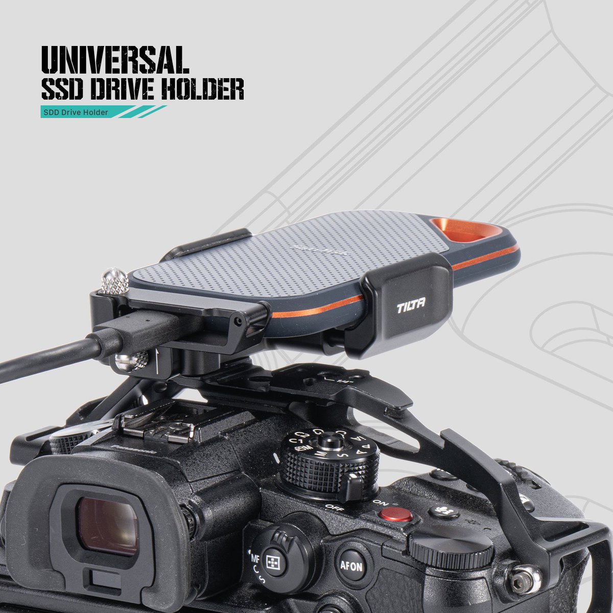 TiltaGlobal's tweet photo. Our new Universal SSD Drive Holder is now available on our official online store!!!

The holder is compatible with most camera cages📸📸📸 This time we got you cover with a versatile and durable solution allowing you to easily recording externally with your SSD drive.

#TILTA https://t.co/C9ATWfxVTO