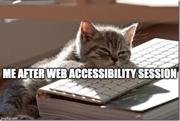 shafeequeonline's tweet photo. Me Testing after the Web Accessibility Session 

@vuejsnation  #vuejsnation @miracle_404 https://t.co/AtyfURZqO0
