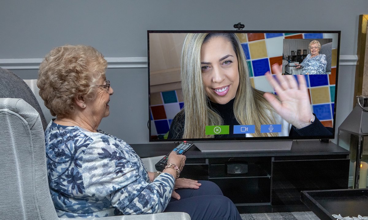 We are delighted to be showcasing Care Messenger/Chatta (chatta.tv) on the LG stand at ISE 2023, the largest AV Electronics show in Europe. The solution is an ideal way to connect older people with their families, healthcare professionals, care and housing managers.