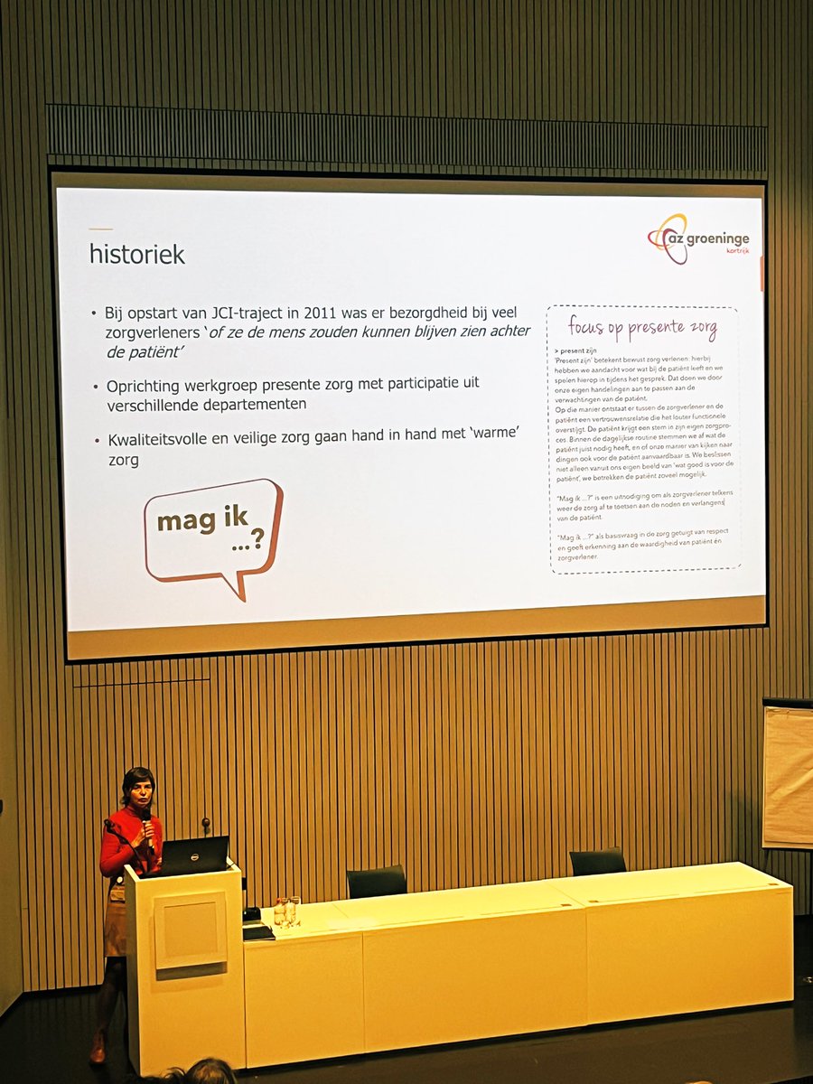 Dave Allegaert (@daveallegaert) on Twitter photo #warmezorg en #veiligezorg gaan hand in hand <a href="/azgroeninge/">az groeninge</a>. We blijven de mens zien naast de procedures die nodig zijn in een #ziekenhuis. Een van de #succes elementen van ons #accreditatie verhaal! <a href="/PetraArchie/">Petra Archie</a> #ziekenhuis #presentezorg #magik #cultuur #warmezorg en #veiligezorg gaan hand in hand <a href="/azgroeninge/">az groeninge</a>. We blijven de mens zien naast de procedures die nodig zijn in een #ziekenhuis. Een van de #succes elementen van ons #accreditatie verhaal! <a href="/PetraArchie/">Petra Archie</a> #ziekenhuis #presentezorg #magik #cultuur