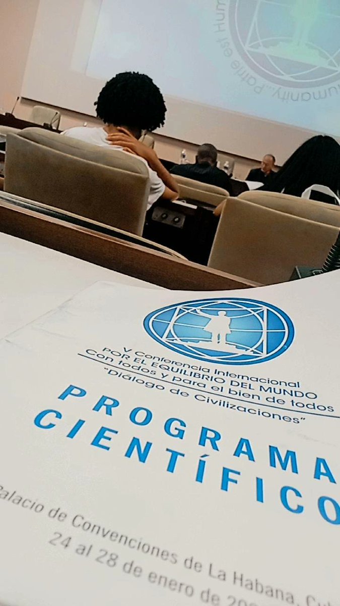 emicuba_'s tweet photo. #ForTheWorldBalance ✊🏼🤍 ..
debate desde la sala 3 del Palacio de Convenciones de La Habana😌🇨🇺 sobre el uso democrático de las TICs y su manipulación con fines políticos!😠
#NOEI #VConferencia https://t.co/ICGvy3yXMy