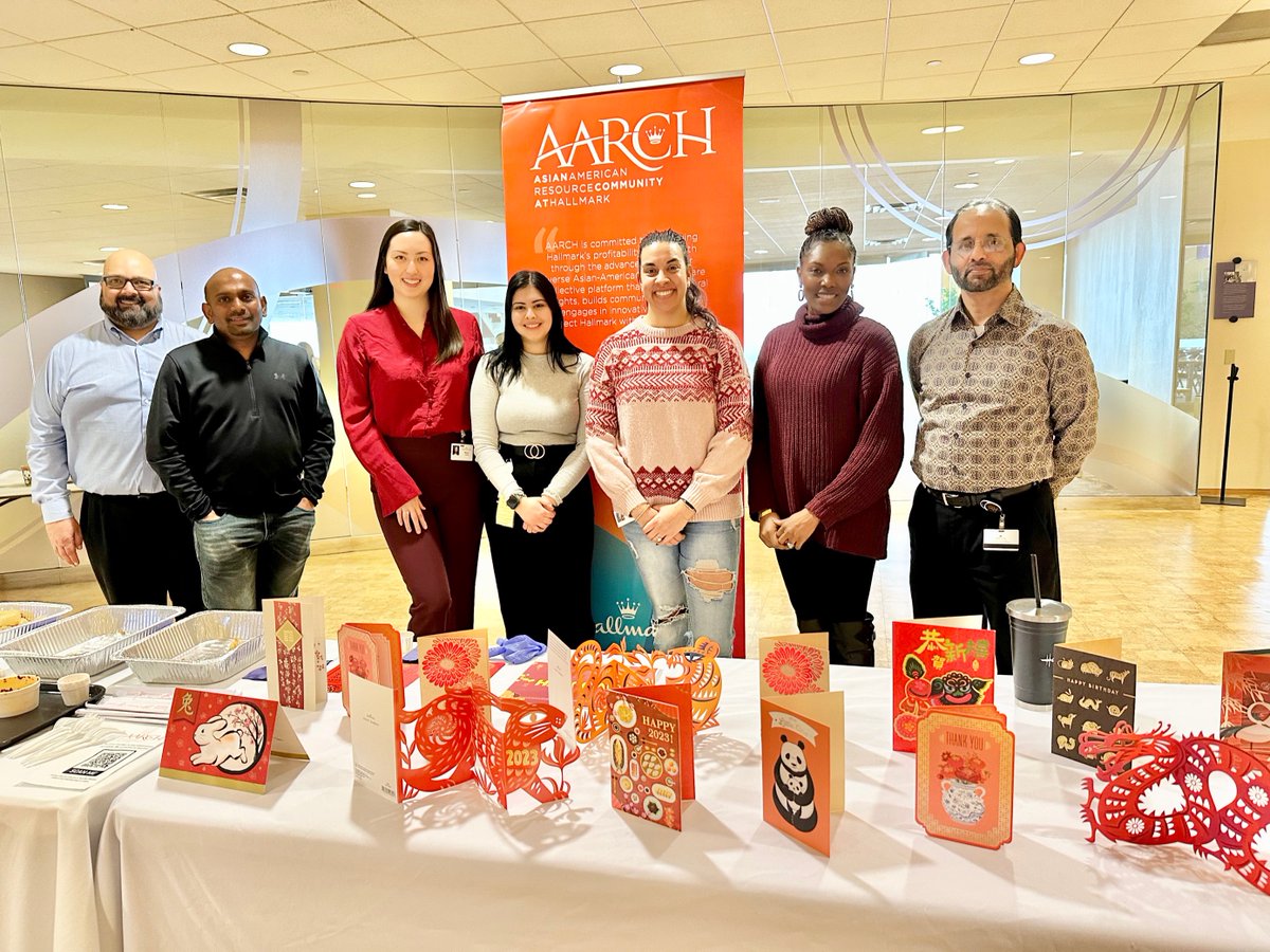 Our Asian American Resource Community at Hallmark (AARCH) shared a sampling of delicious treats with employees - potstickers, scallion pancakes & sesame balls. Happy Lunar New Year!