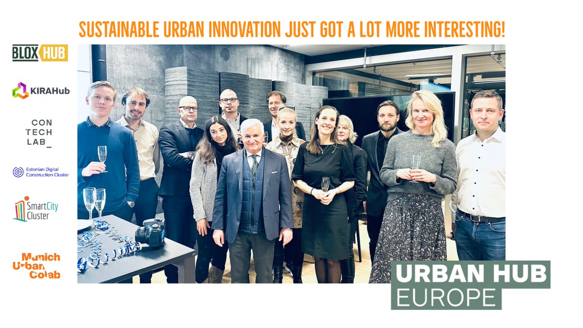 Here it goes! We just launched a collaboration platform called #UrbanHubEurope for scaling up European urban sustainable innovations and promoting transparent collaboration. You will hear more about us soon :)