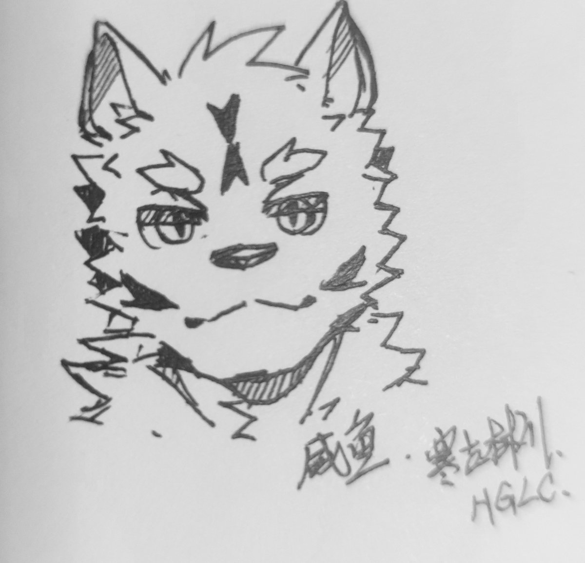 JayPeterbilt's tweet photo. Sketch by @HGLC233 from last year. https://t.co/Sl8s10rT2a