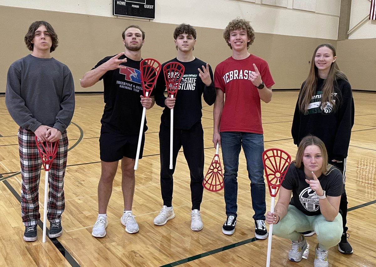 Team Red went 4-0 today in Lacrosse! #Champions