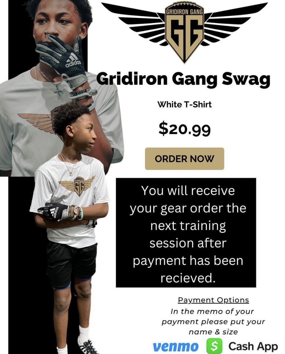 RobertMathis98's tweet photo. New Year, New Logo, Same Team and STILL #SkillNOTScheme!!! Follow @gridiron_gang_ for more gear details!!! We come to kill the competition & we #Playing4KEEPS https://t.co/TSH012pZio