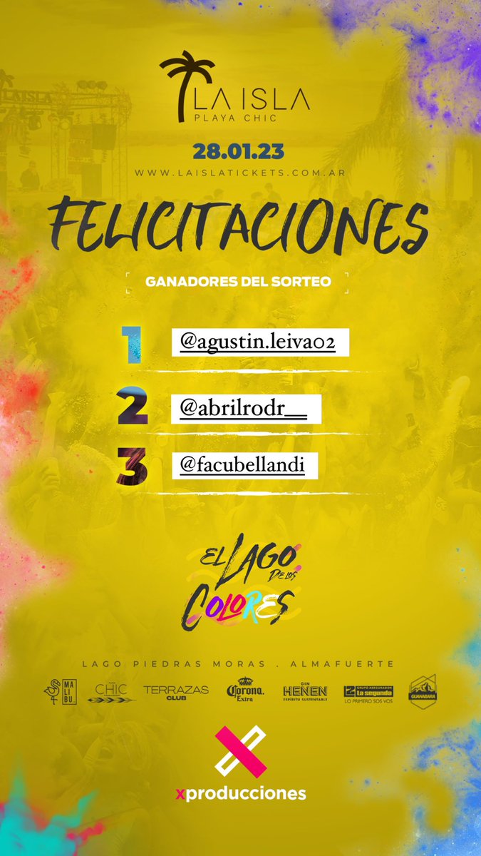 ¡Felicitaciones! 🌈🌈🌈