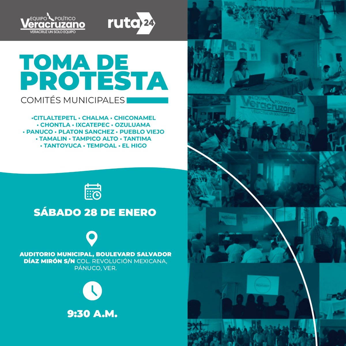BETTY_ARISA's tweet photo. #Ruta24 #VeracruzUnSoloEquipo https://t.co/35jzDUCZVg