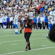 Coach_MacSAGU's tweet photo. 6⃣ Days away from #NSD23 ‼️‼️

'23 WR/RB/KR/PR @jaykelmccutche1 finished his time with the Mustangs with 
-1,524 All Purpose Yards
-15TDS

Holds offers from 
#SWOSU #MoBaptist #HSU

#reCrUitTheStangs https://t.co/yBQvUKSj9r