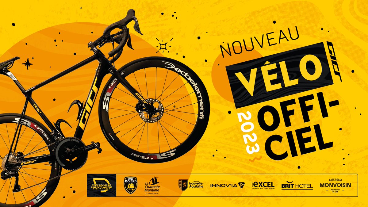 Vous l'attendiez ! 

Le nouveau vélo 𝗚𝗜𝗥𝗦 pour la saison 2023 😍

👉Plus d'infos sur : cyclingteam.staderochelais.com/actualites/new…