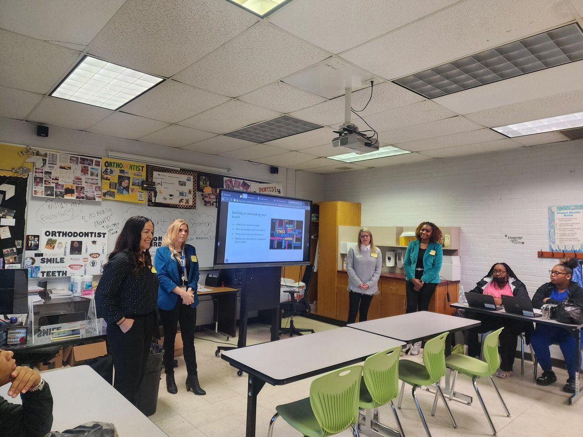 MortensonDP's tweet photo. Some of our awesome team members recently visited Central High School to help promote our company and grow the next generation of dentistry! We love getting to spread the word on what MDP is all about. https://t.co/SliR3owFUr