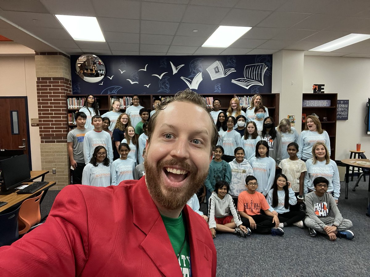 Yesterday was book club day &amp; we also took our yearbook photo! Thanks <a href="/JedBoggs/">Jedidiah Boggs</a> for making it memorable &amp; Fun! <a href="/missc7th/">Ms. Cockerham</a> <a href="/ShaniBMatheson/">Shani Matheson</a> <a href="/LFuentes1126/">Lauren Fuentes</a> @spartan_speak