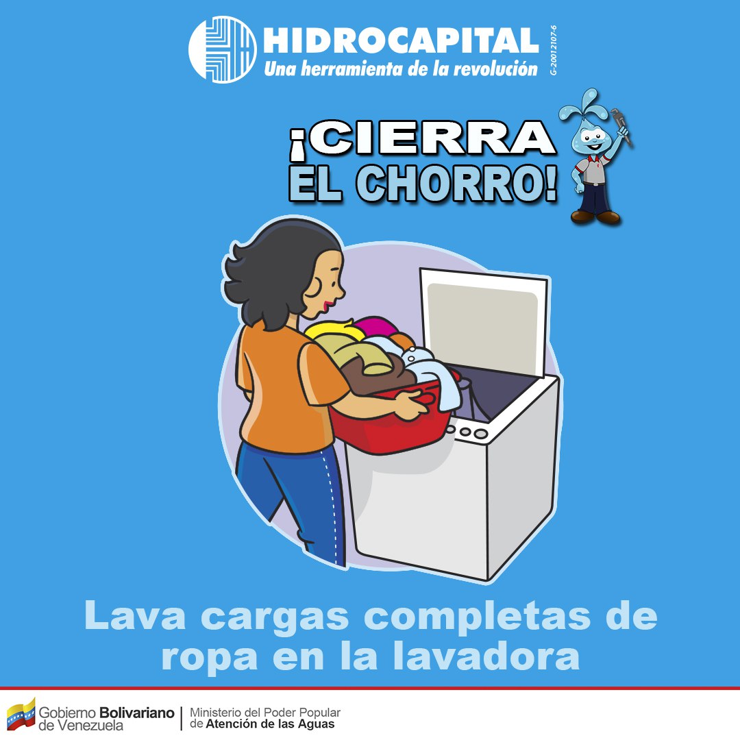 📌 𝑴𝒂́𝒔 𝑪𝒐𝒏𝒄𝒊𝒆𝒏𝒄𝒊𝒂 🚰💧 
¡El agua es importante! aprendamos a ahorrarla y juntos vamos a crear nuevos hábitos para cuidar cada gota. 
¡Cierra el Chorro!
#BloqueoCriminal