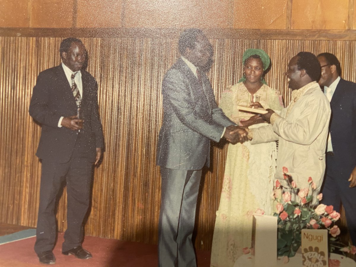 Nyambura, my late mother would have turned 83 yesterday.  The more my daughter named after her grows older, the more I feel my mother's absence and presence. All the stories! In the 3rd picture, she is at the launching of <a href="/NgugiWaThiongo_/">Ngugi wa Thiong'o</a> Petals of Blood in 1977.