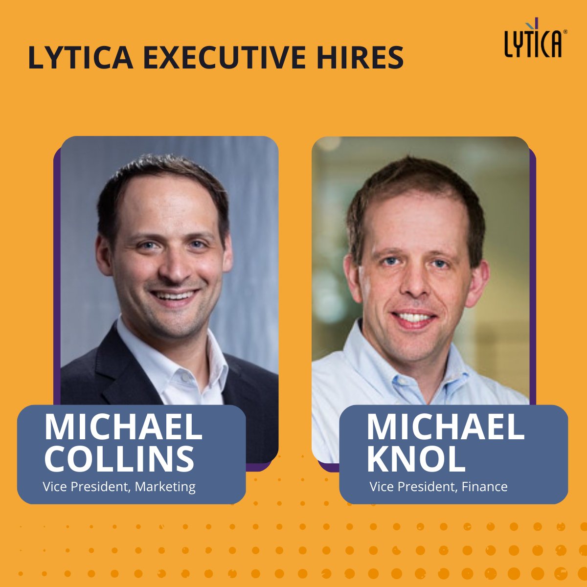 We are excited to introduce the newest members of our team, Michael Collins, Vice President of Marketing, and Michael Knol, Vice President of Finance, to continue our rapid growth trajectory!

bitly.ws/zpJ8

#electroniccomponents #companygrowth #supplychain
