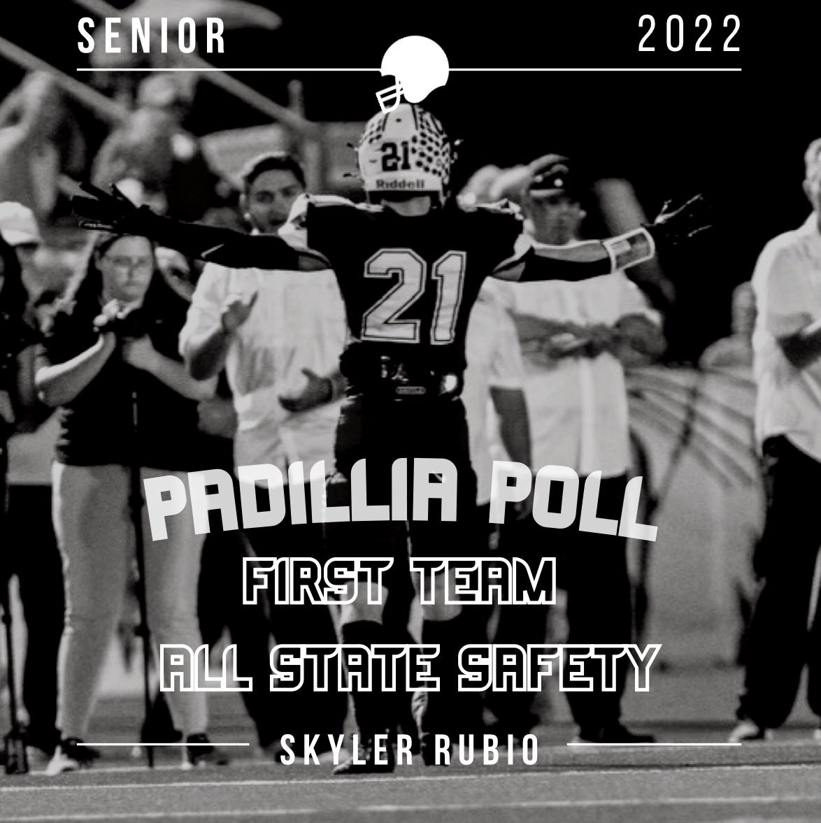 Blessed to be Padilla Poll 1st team All State Safety💫 <a href="/CalallenCats/">Calallen Football</a> <a href="/STFUnltd/">South Texas Football Unlimited🏈</a>  <a href="/bbuzzard31/">Bronson Buzzard</a> <a href="/Racosta526/">Rodney Acosta, M.S., C.A.A.</a> <a href="/CoachHrncir/">Stephen Hrncir 🏈</a> <a href="/adslade/">Anthony Slade</a>