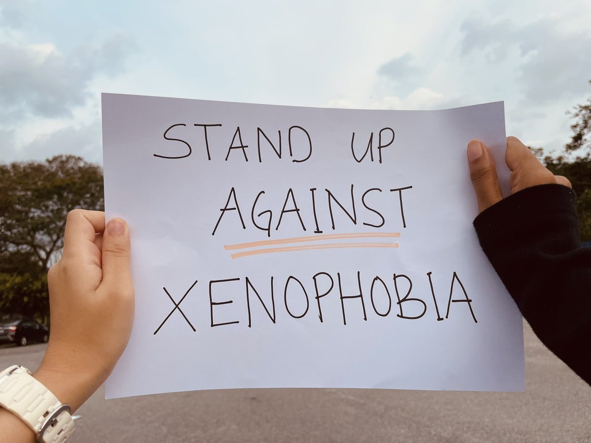 Kathkimdson_'s tweet photo. It is not our differences that divide us. It is our inability to recognize, accept, and celebrate those differences.#xenophobia
#DigitalJournalism
@JRN500 
#URJOURN
#Group1 https://t.co/F1SIyGLLu5