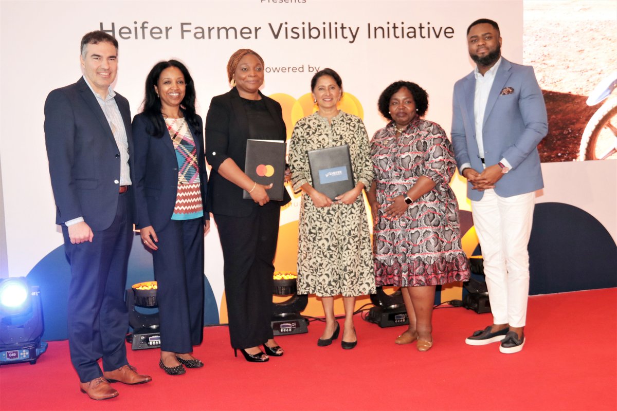 I look forward to witnessing the impact the @Heifer and @MastercardMEA partnership, 'The Heifer Farmer Visibility Initiative' powered by @Mastercard Community Pass, has on the development, access to finance and increased living incomes for smallholder farmers on the continent