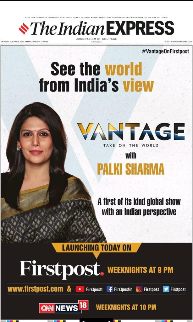 parshuram3434's tweet image. The show is all here and you 
Need to stay tuned with palki
#VantageOnFirstpost