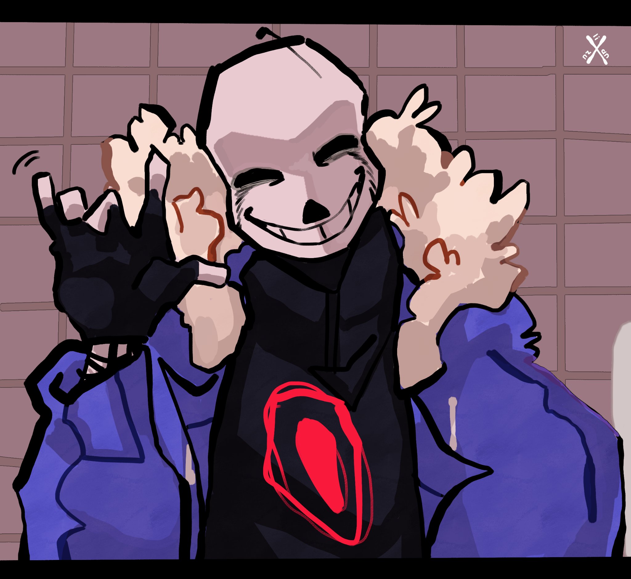 may on X: Killer sans I'm pretty proud of the result :D Killer belongs to  Rahafwabas! #undertale #undertaleAU #killertale #undertaleFanart   / X