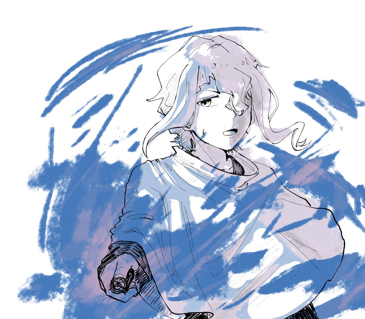 thelowesttea's tweet photo. #croix
#LWA_jp 
给一水合氨老师画了库洛娃来着😋 https://t.co/3YqD7ncTPX