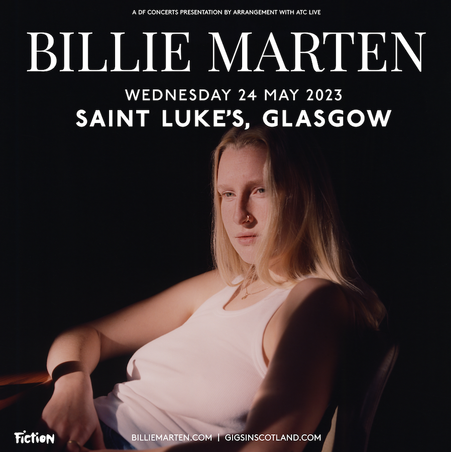 ON SALE NOW 🎟 » @BillieMarten @stlukesglasgow | 24th May 2023 TICKETS ⇾ gigss.co/billie-marten