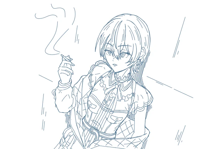 朝と夜に?(⚠️🚬☄️) 