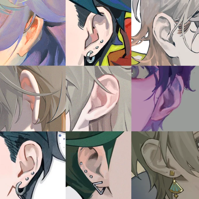 耳と手を描くのも好きです という画像 