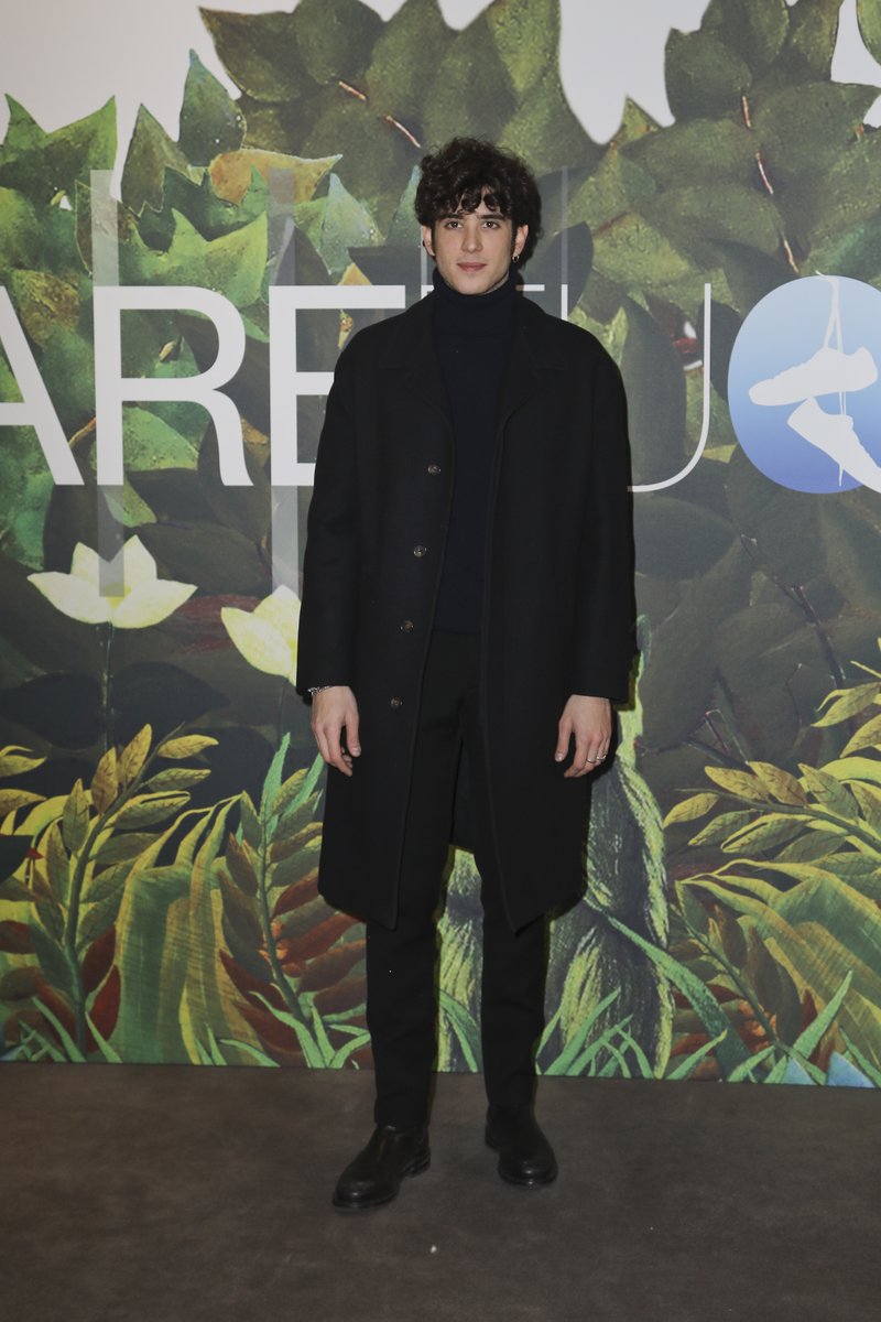 Actor @Nicolas_Maupas attending the #MareFuori3 press conference in Tod's full look.