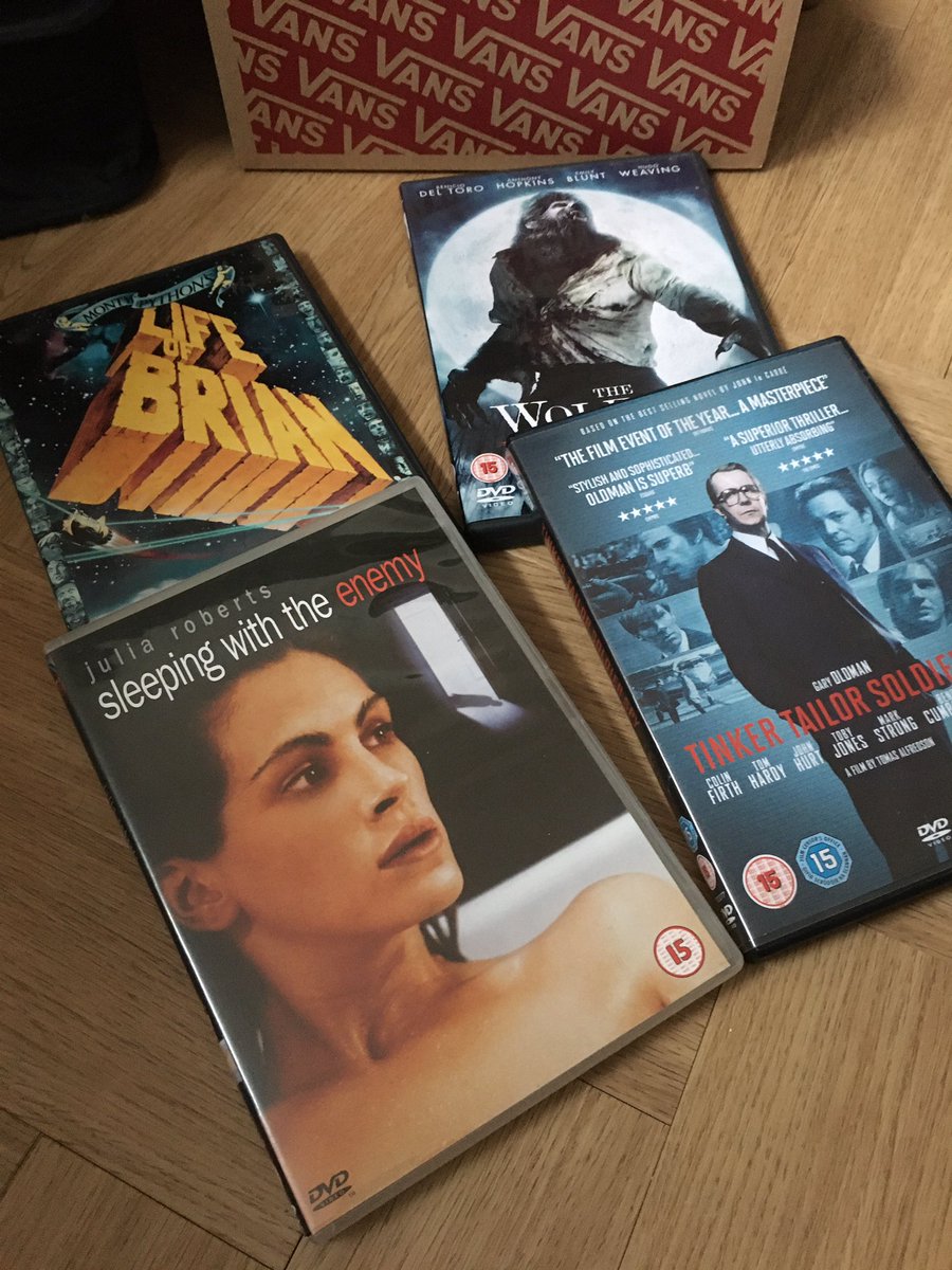 Yuppie Nightmares and @MattGourley staples going for 10p (essentially 10 cents!) at my local charity shop! Also, The Wolfman which I associate with the @gourleyandrust pod, but can’t remember why? Hope it’s worth 10p! @paulrust