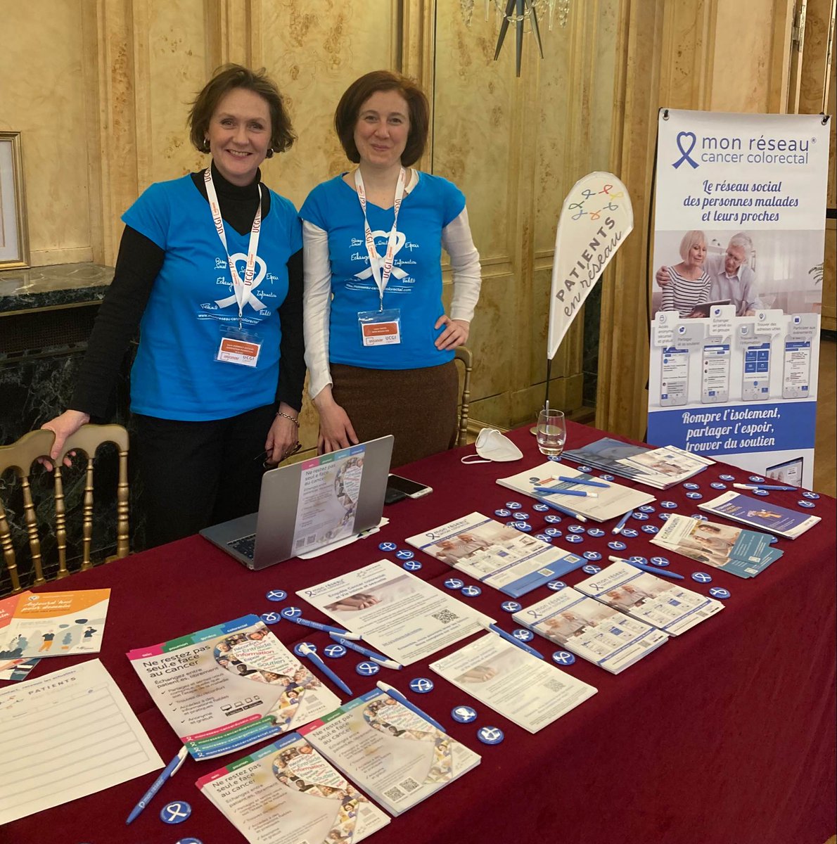 reseauKcolorect's tweet photo. Aujourd'hui notre association #patientsenréseau est présent aux Journées Francophones de Cancérologie Digestive organisées par la @ffcd_cancerdig.
-
#JFCD #cancer @GroupeUnicancer https://t.co/39WfVrSBpX