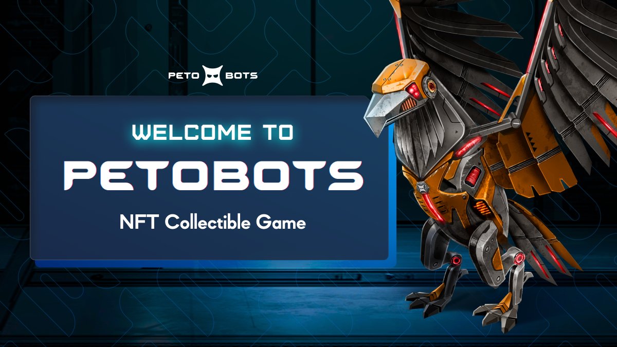🤔 What is Petobots? 

☝️ Read this thread to explore how to breed Petobots NFTs and play the game

Let’s dive in 🧵(0/6)
