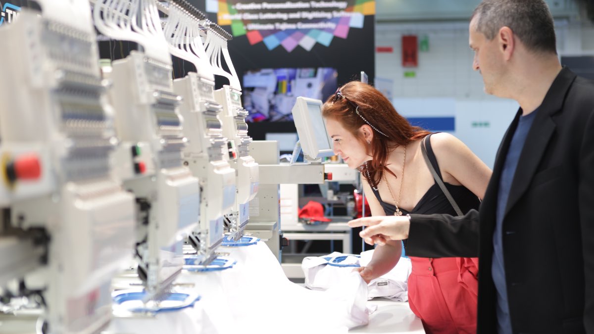 ttx_tp's tweet image. Multi-head embroidery machines are becoming more self-sufficient and have functions such as automatic adjustment of the thread tension or integration into an existing network. What is your company’s favourite feature, that is integrated into your network? #texprocess2024