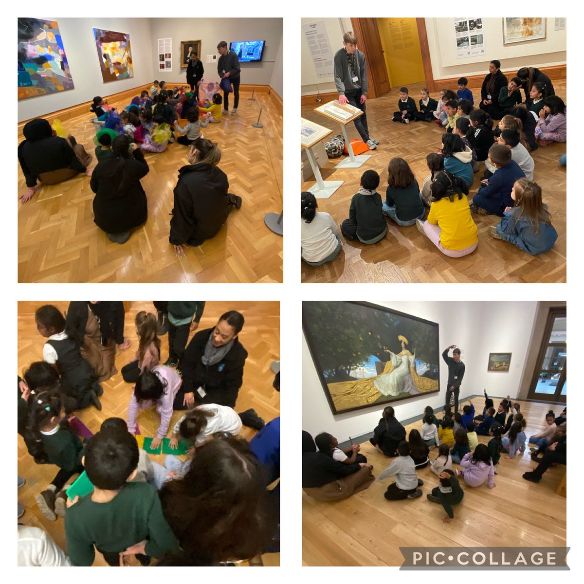 1miss_anderson's tweet photo. Dosbarth Silver had an incredible experience today in the museum. The children were so excited to make their own art, look at all of the paintings and statues, and see the dinosaurs as a treat ⭐️⭐️ @AdamsdownPrm #cardiffmuseum https://t.co/tZNb2jqNuW