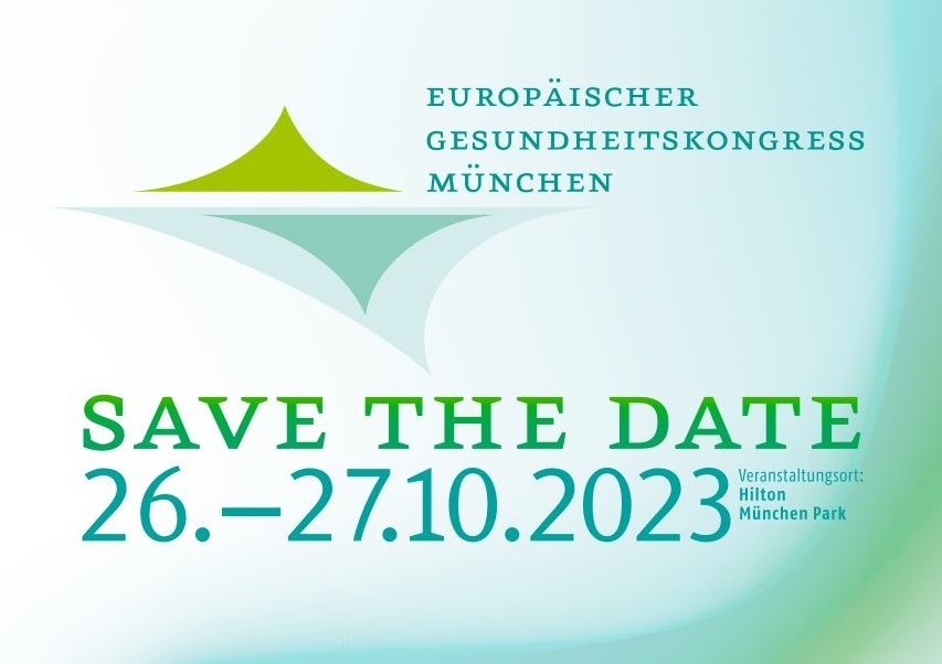 Save the date 

Der 22. Europäische Gesundheitskongress München wird am 26. und 27. Oktober im Hilton Munich Park stattfinden.

Laufend weitere Informationen und Anmeldung unter: gesundheitskongress.de/herzlich-willk…

#egkm2023 #gesundheit #health #krankenhaus #pflege #reha #digitalisierung