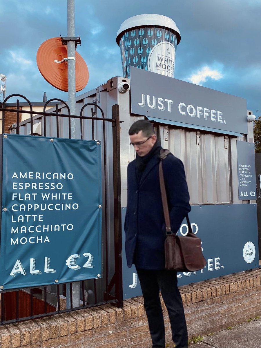 Wilson’s Hospital School has nothing to worry about! Enoch has found out that all our coffees are €2 so he hightailed it over to us here in Glasnevin! 

#justcoffee #2euro #coffee #enochburke #dublin #ireland