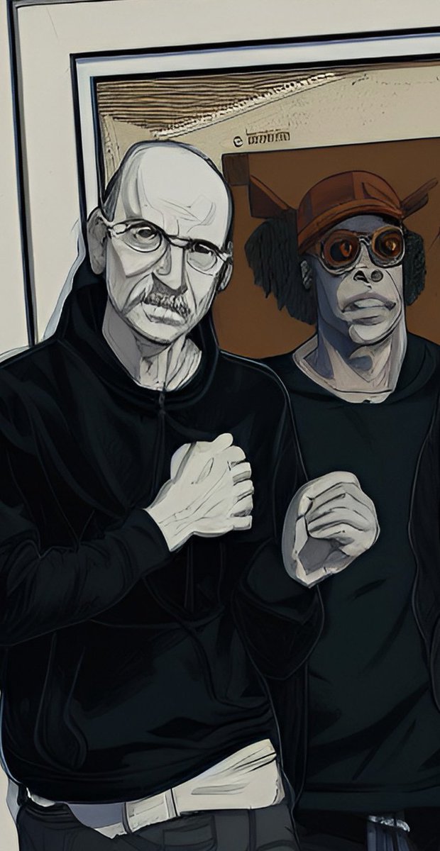 EastSideDave's tweet photo. I did the AI art thing for Earl and my photo at #FezCon and the results got increasingly frightening. You have been warned. https://t.co/ThlmjoXK3p