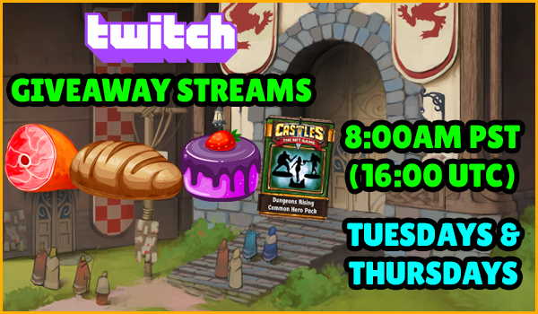 castlesnft's tweet photo. We're going live with today's Castles #NFT Game giveaway stream! Join us for awesome prizes! #crittercraft #marblesonstream
https://t.co/Yuriv8r1ha https://t.co/vnCKIczpVV
