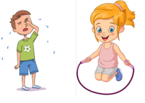 DlpProject's tweet image. Pronouns are words that replace a noun or a person. Carry out a Google search for pictures like the ones below. Ask &apos;What is she/he doing? Encourage your child to respond with &apos;He&apos;s crying&apos; etc #wellcomm #section6
