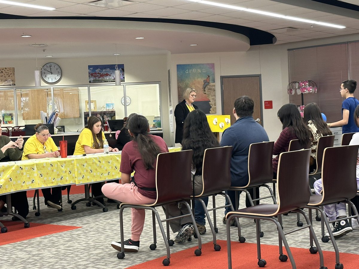 Ready…..Set…..Spell!!!  The CMS spelling be has entered round 11 and the competition is doing awesome!! <a href="/ClevelandMSCISD/">Cleveland Middle School, Cleveland ISD</a>