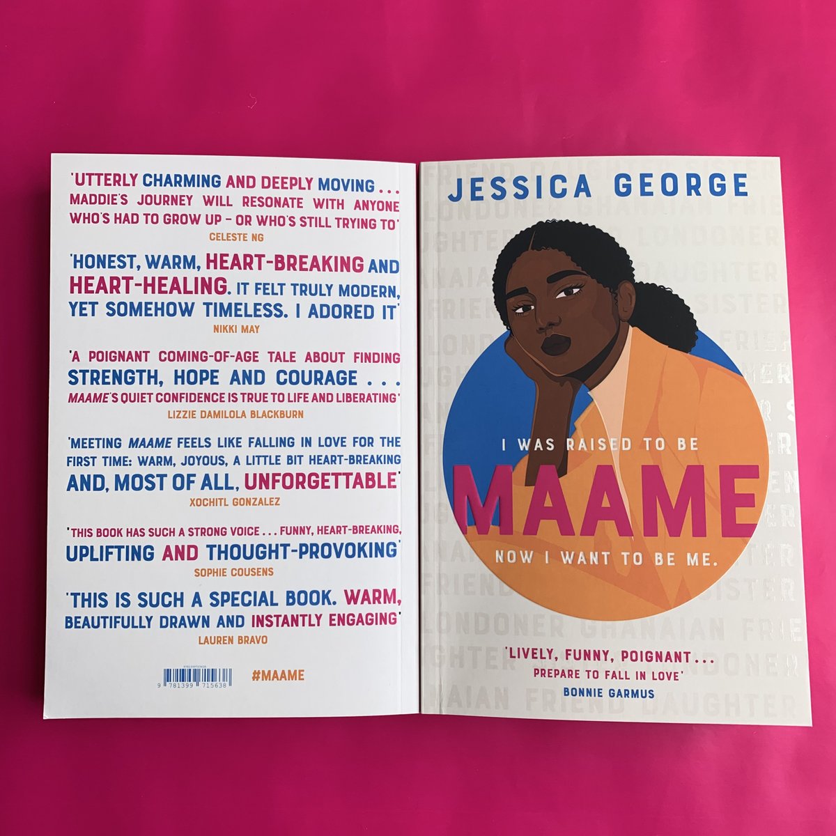 📣 It's time for a giveaway! 
We have just TWO glorious proofs of our biggest 2023 debut #Maame up for grabs - simply follow and RT for your chance to win! Good luck!
T&amp;Cs here: fal.cn/3vpf0