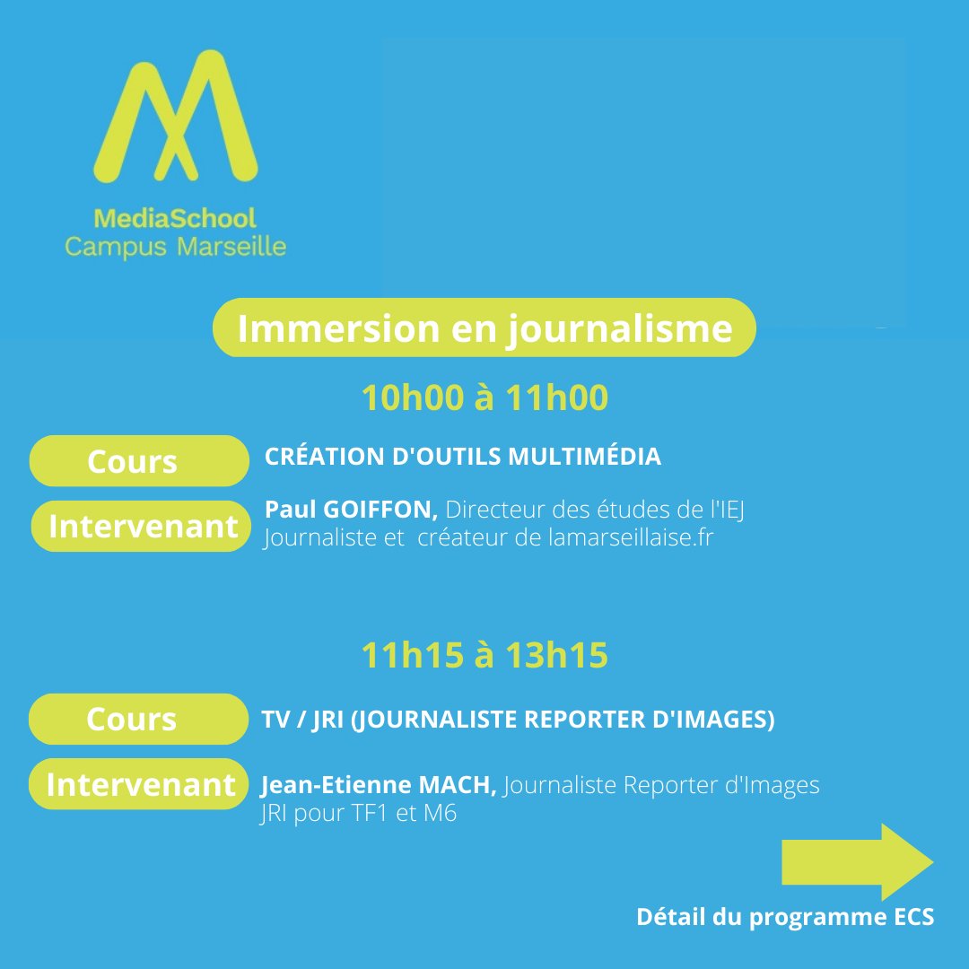 MediaSchool Marseille tweet media