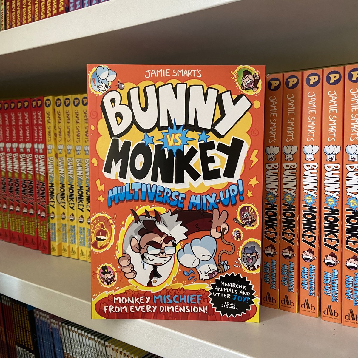 To celebrate Bunny Vs Monkey: Multiverse Mix-Up zooming to the number #1 spot, we are giving away a copy to a lucky winner! 😍🥳 

To enter...
✅Follow us. 
👍Like and post this on your story. 
😍Comment a 🥳 emoji.

The winner will be announced in 24 HOURS!